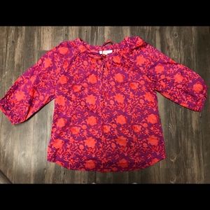 Tropical Blouse from Loft Medium